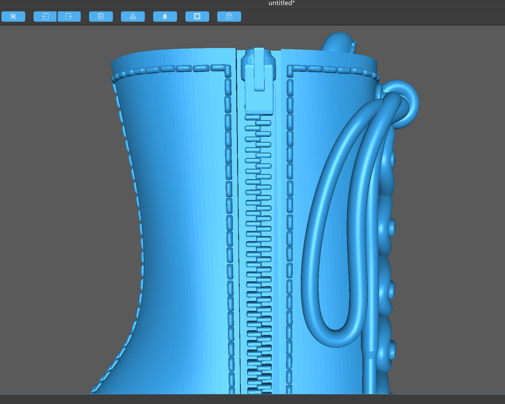 Tiffany - Tall Platform Ankle Boot STL Pair – Right & Left Ankle Boot 3D Print Files for Pole Dancers, DIY Jewelry, Decor, or Fidget Toy. Barbie Bimbocore, Bratz Fembot, Fashion Stilettos